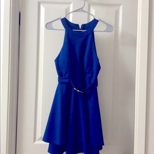 Cute Blue Cocktail Dress